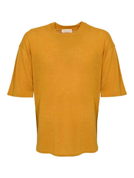 26SS 로베르토 콜리나 반팔 티셔츠 261MYA2022143 Yellow