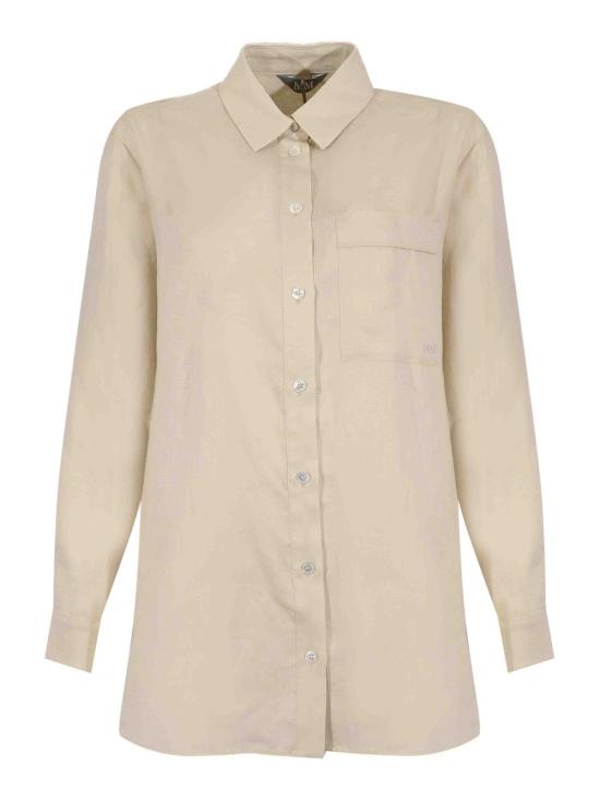 26SS MM6 메종마르지엘라 셔츠 261611102860001E15 White