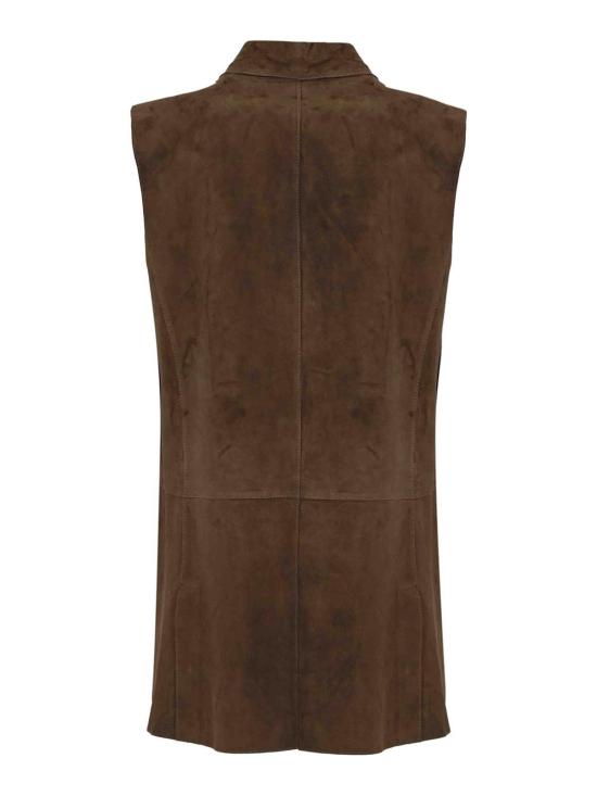 26SS 레더 오소리티 가죽 자켓 LANAI126 Orange - LEATHER AUTHORITY