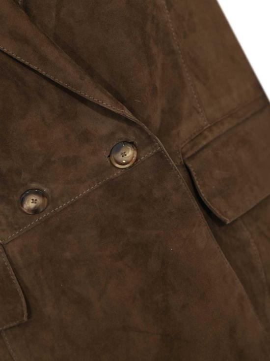 26SS 레더 오소리티 가죽 자켓 LANAI126 Orange - LEATHER AUTHORITY