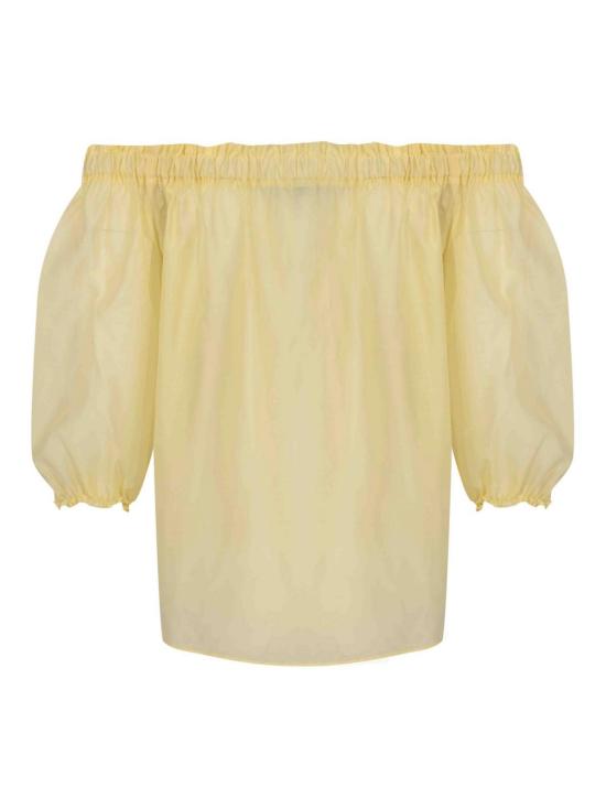 26SS 하니타 블라우스 HM31734582703CHANTILLY Yellow - HANITA