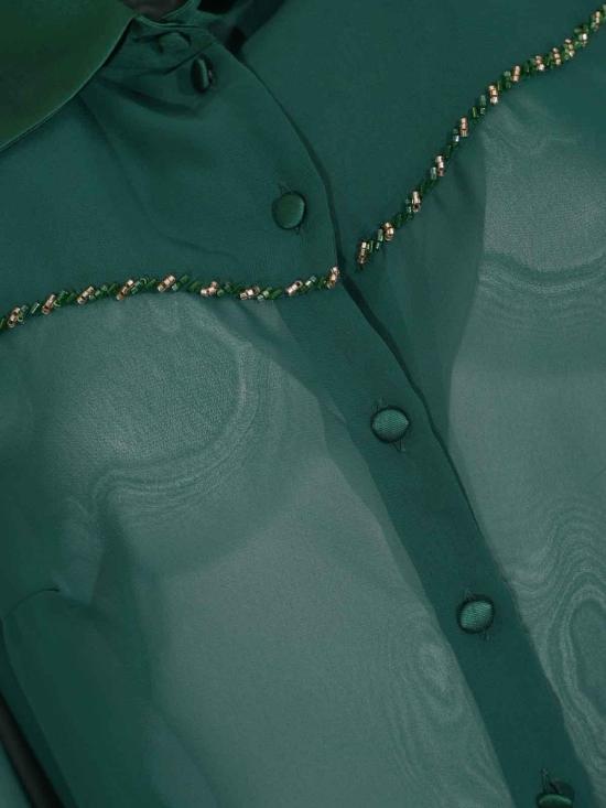 26SS GIANNI MOLARO 셔츠 C2642VERDE Green - OTHER BRANDS