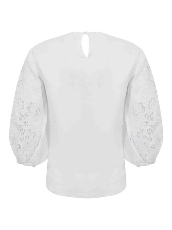 26SS 막스마라 스튜디오 반팔 티셔츠 261616101260003E15 White - MAX MARA STUDIO