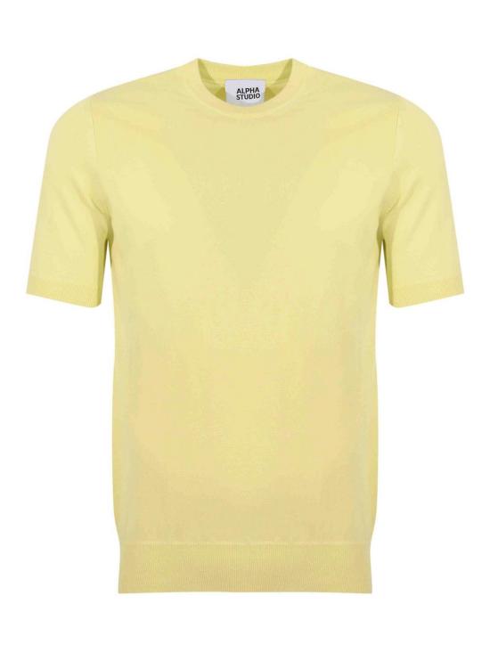 26SS 알파스튜디오 스웨터 AU5002C1012 Yellow