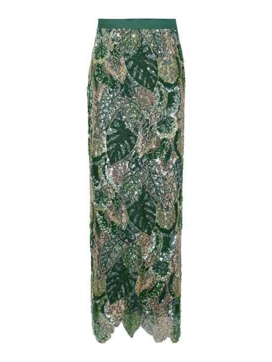 26SS GIANNI MOLARO 롱 스커트 G2137VERDE Green