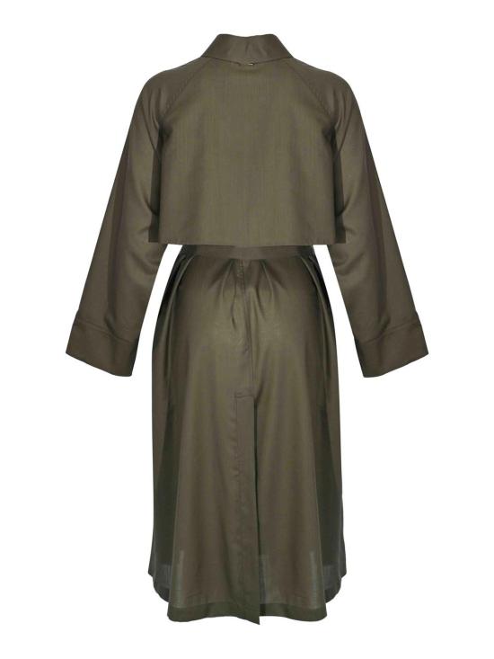 26SS 에르노 트렌치 코트 IM000206D334877730 Green - HERNO