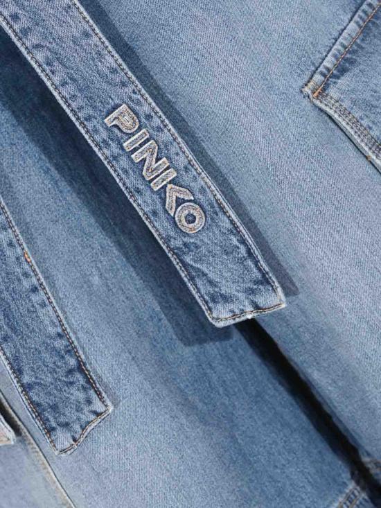 26SS 핑코 숏팬츠 106269A323PJO Denim - PINKO