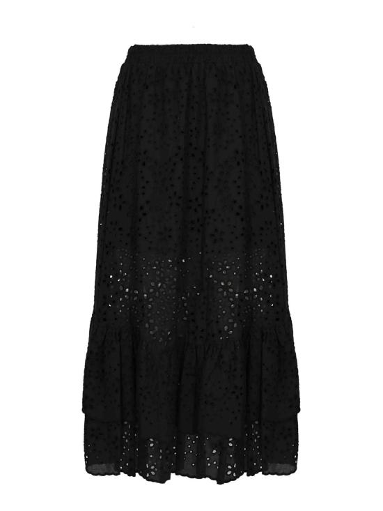 26SS 노 시크릿 롱 스커트 261NS243CAVIALE Multicolour