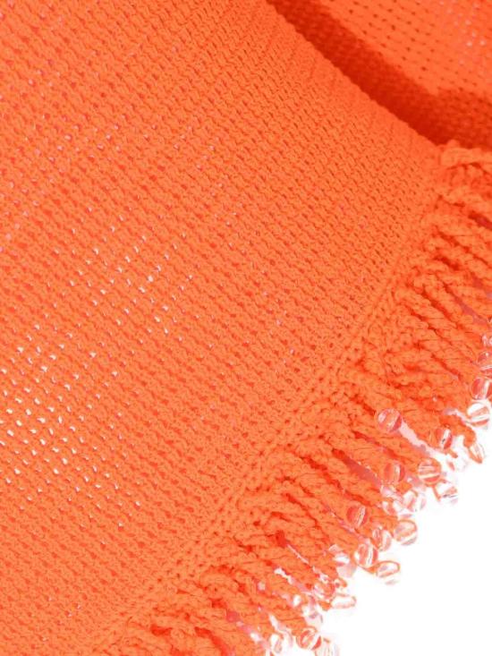 26SS 파트리지아페페 탑 2K0384K337R896 Orange - PATRIZIA PEPE