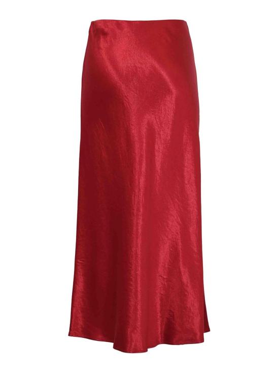 26SS MM6 메종마르지엘라 미디 스커트 261610101760001E15 Red - MM6 MAISON MARGIELA