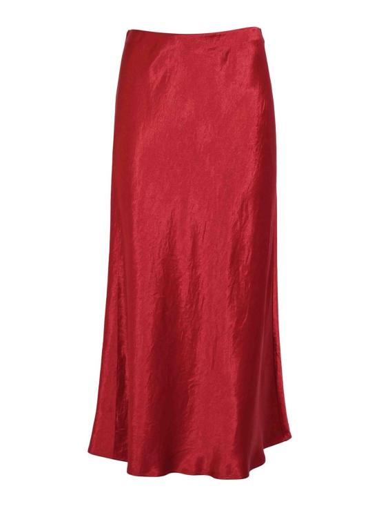 26SS MM6 메종마르지엘라 미디 스커트 261610101760001E15 Red