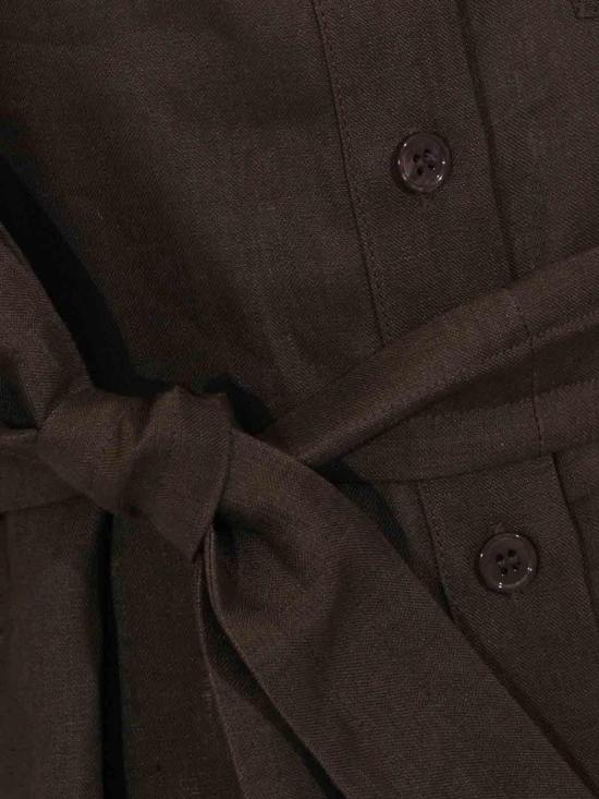 26SS MM6 메종마르지엘라 미디 스커트 26162210686E15 Brown - MM6 MAISON MARGIELA