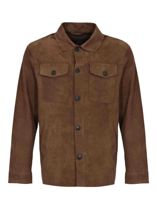 26SS 레더 오소리티 가죽 자켓 MIMAS126 Orange