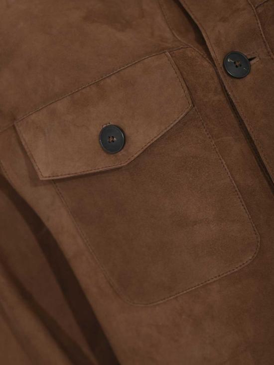 26SS 레더 오소리티 가죽 자켓 MIMAS126 Orange - LEATHER AUTHORITY