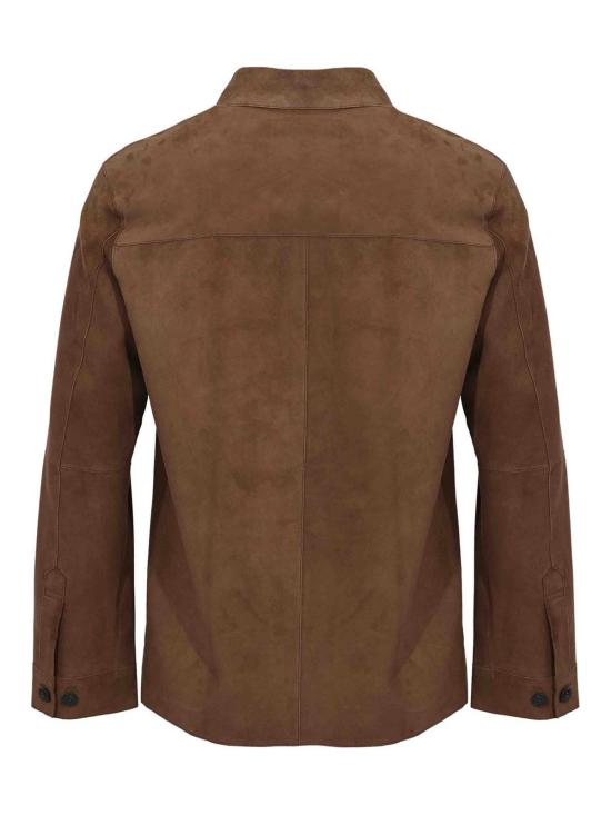 26SS 레더 오소리티 가죽 자켓 MIMAS126 Orange - LEATHER AUTHORITY