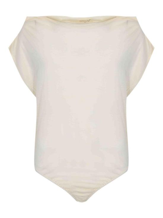 26SS 파트리지아페페 민소매 티셔츠 8M1757J249W146 White