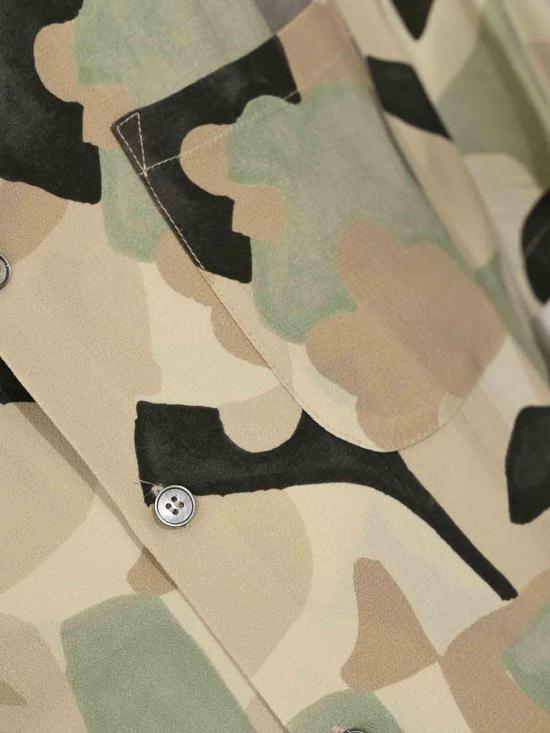 26SS 아마란토 셔츠 B6AB0009CAMOUFLAGE Brown - AMARANTO