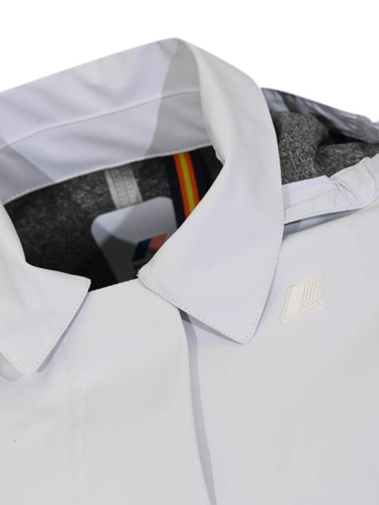 26SS 까웨 트렌치 코트 K7127JW001 White - K-WAY