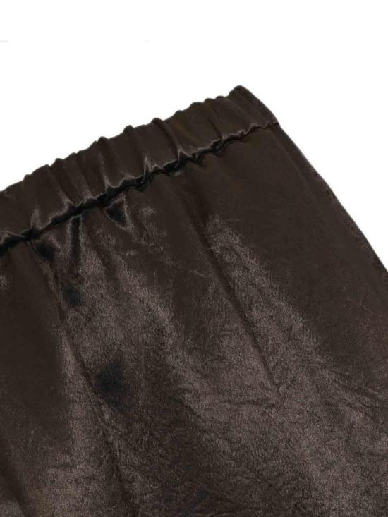 26SS MM6 메종마르지엘라 미디 스커트 261610102860002E15 Brown - MM6 MAISON MARGIELA