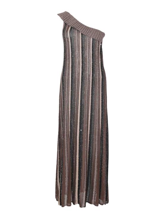 26SS 디익스테리어 미디 스커트 6225319CIO Dark Brown