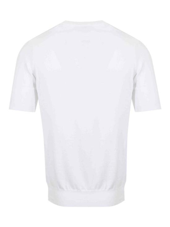 26SS 알파스튜디오 스웨터 AU5002C1000 White - ALPHA STUDIO