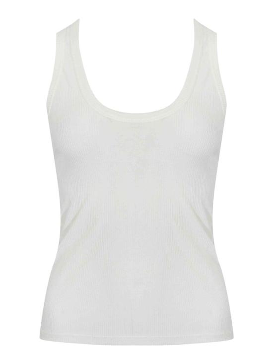 26SS 파트리지아페페 민소매 티셔츠 8M1760J182W146 White