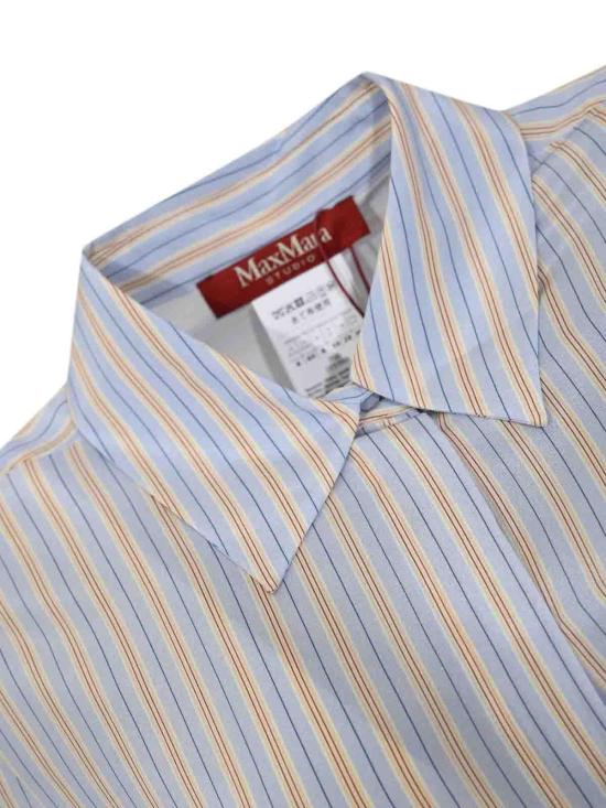 26SS 막스마라 스튜디오 셔츠 26161110116E15 Blue - MAX MARA STUDIO