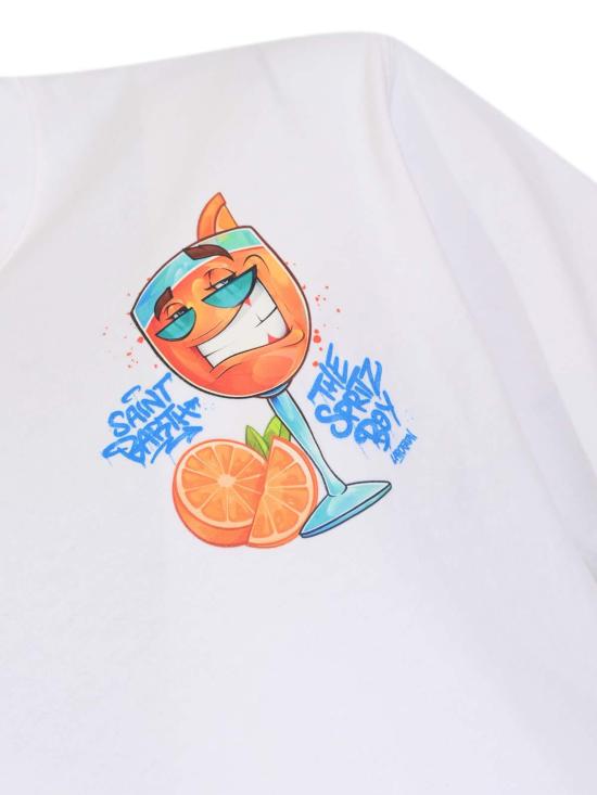 26SS 세인트바쓰 반팔 티셔츠 PRL000204367L Multicolour - MC2 SAINT BARTH