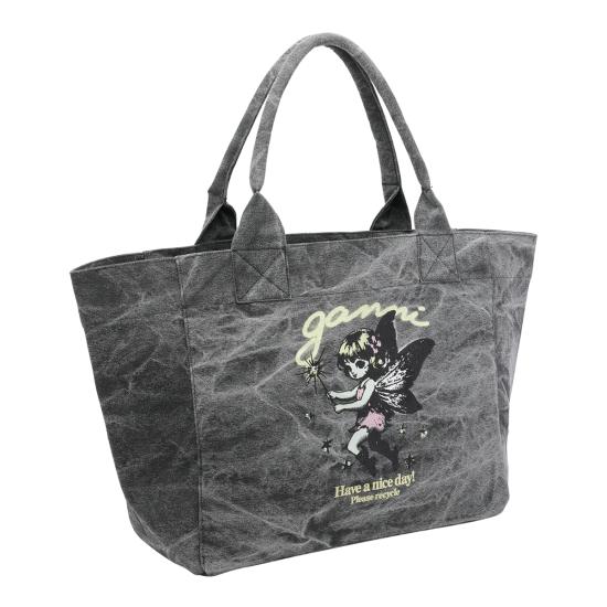 26SS 가니 토트백 B2110088 150 Black - GANNI