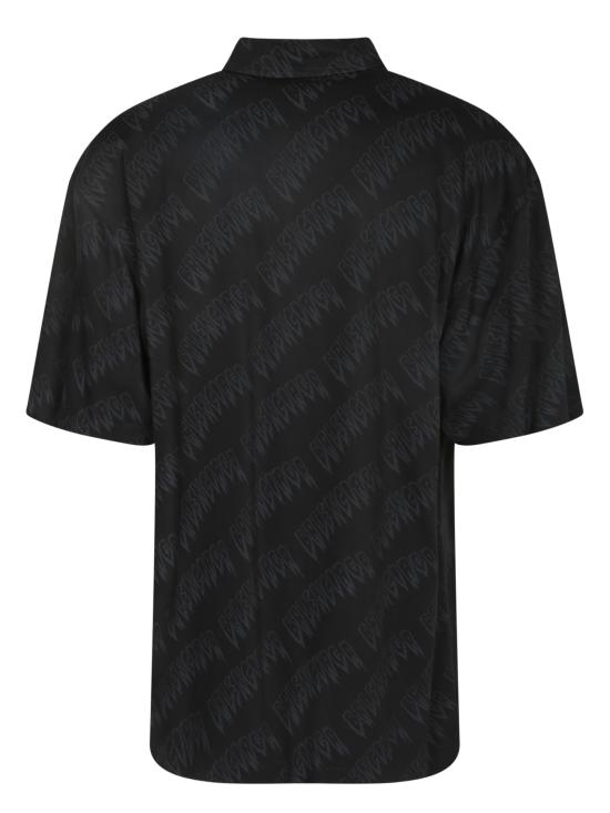 26SS 발렌시아가 셔츠 871407 TUL02 1069 Black - BALENCIAGA