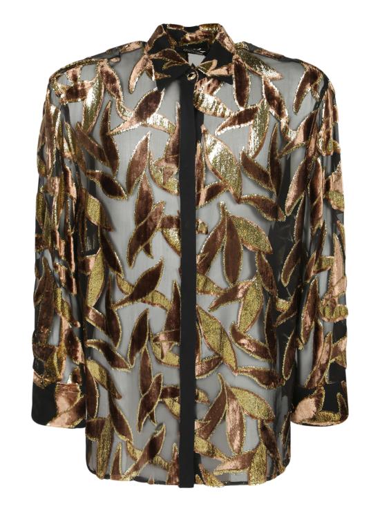 26SS 로베르토 카발리 셔츠 WWT700 FC007 01660 Brown