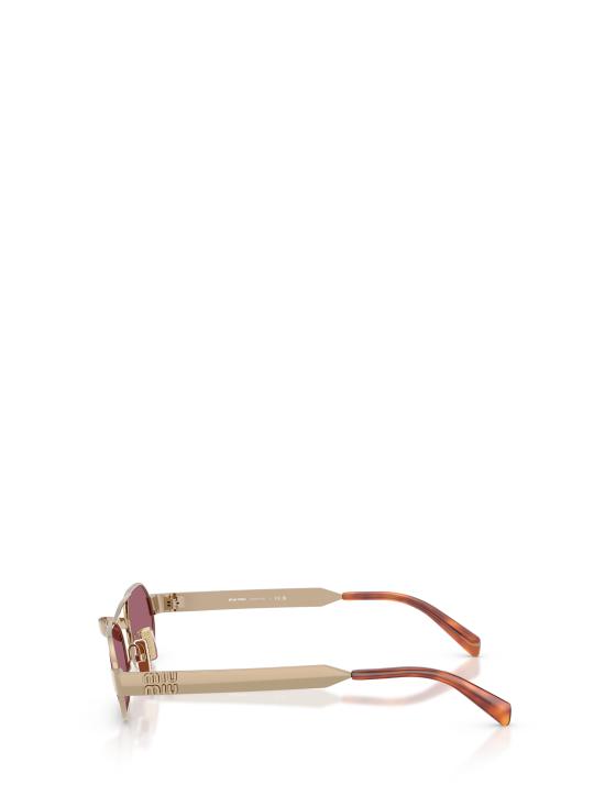 26FW 미우미우 선글라스 MU B52S 7OE30Y BRASS - MIU MIU