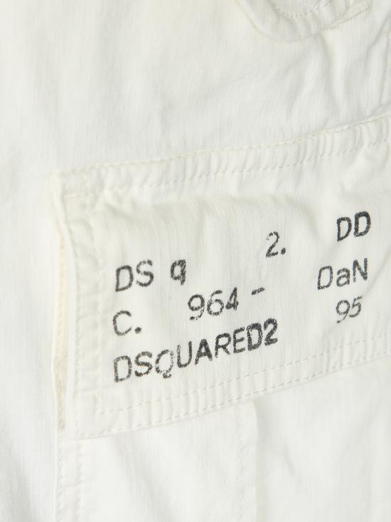 26SS 디스퀘어드2 숏팬츠 S71MU0881 D35058 100 White - DSQUARED2