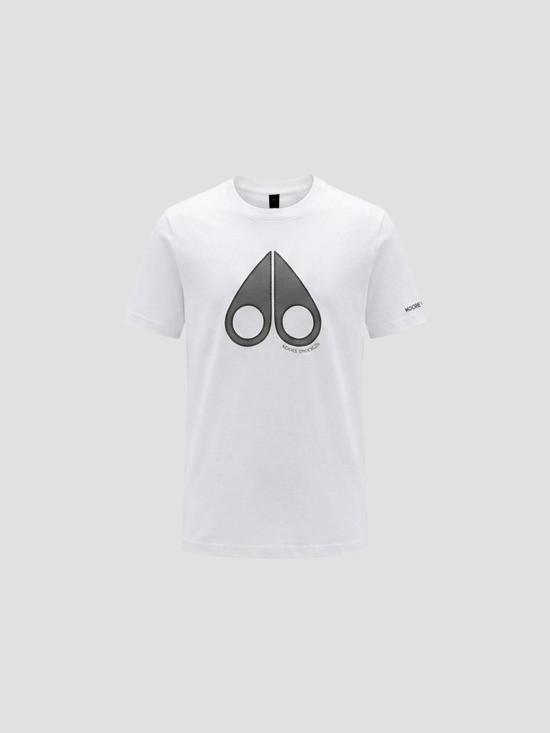 26SS 무스너클 탄뎀 로고 티셔츠 M16MT736 160 WHITE