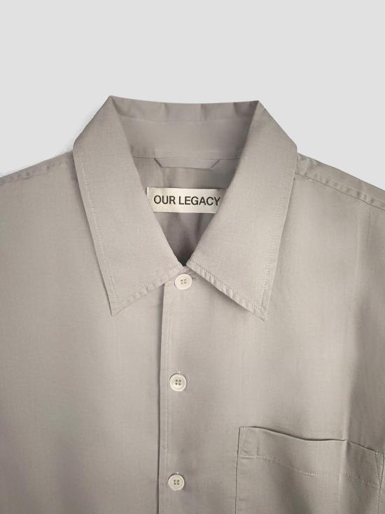 26SS 아워레가시 셔츠 M2262EWG WG SFTL TEN WILLOW GREY SOFTLOW TENCEL - OUR LEGACY