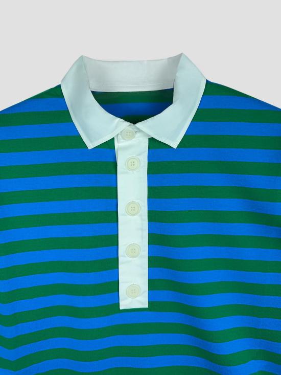 26SS 메타 캄파니아 셔츠 LERB001COJE006037W BLUE GRN - META CAMPANIA