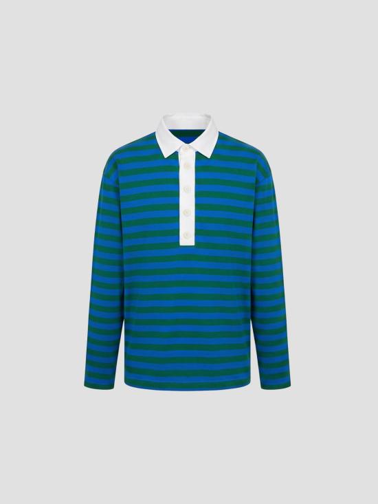 26SS 메타 캄파니아 셔츠 LERB001COJE006037W BLUE GRN