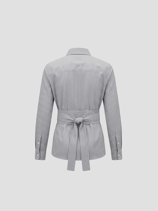 26SS 로에 셔츠 61919259 132 FINE STRIPE - ROHE