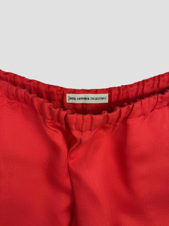 26SS 메타 캄파니아 미디 스커트 CHT002LILI004FF3W RED - META CAMPANIA