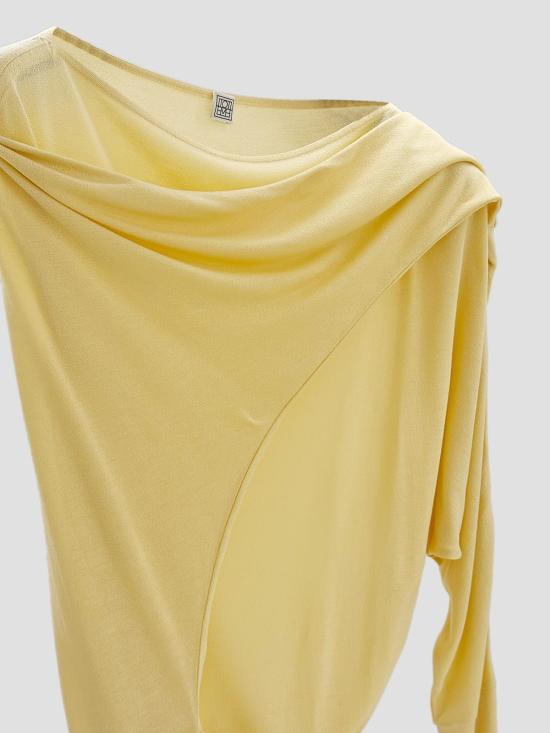 26SS 토템 블라우스 262WRT0667FB0635 312 CHAMPAGNE - TOTEME