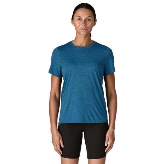 26SS 파타고니아 반팔 티셔츠 44720AQBX AQUATIC BLUE LIGHT X DYE DOM - PATAGONIA