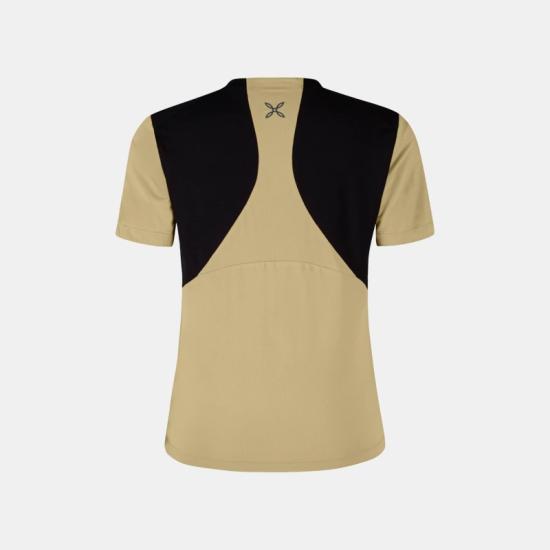 26SS 몬츄라 반팔 티셔츠 MTGN81W036 DESERT BEIGE DOM - MONTURA