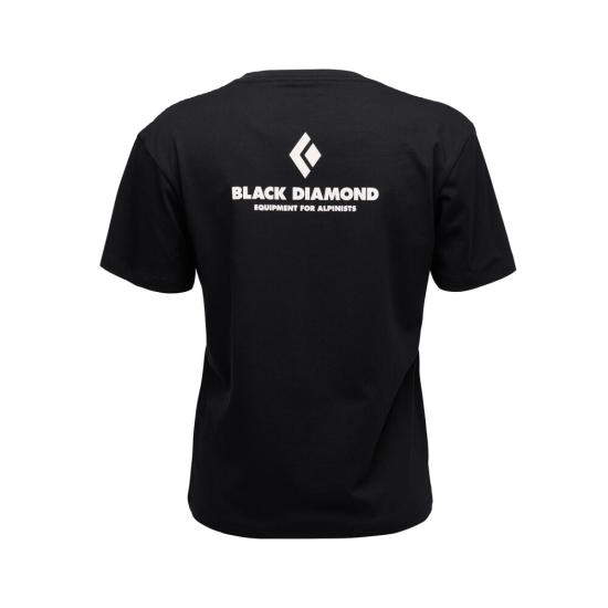 26SS 블랙 다이아몬드 반팔 티셔츠 QAWAP730192 BLACK DOM - BLACK DIAMOND