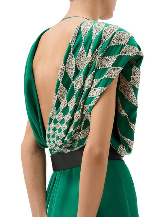 26SS 베르사체 원피스 10244631A17435 1GC50 EMERALD 1GC50 - VERSACE