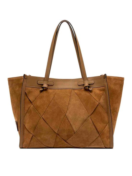 26SS 지아니 끼아리니 토트백 BS12380SNMRKCARAMEL Brown