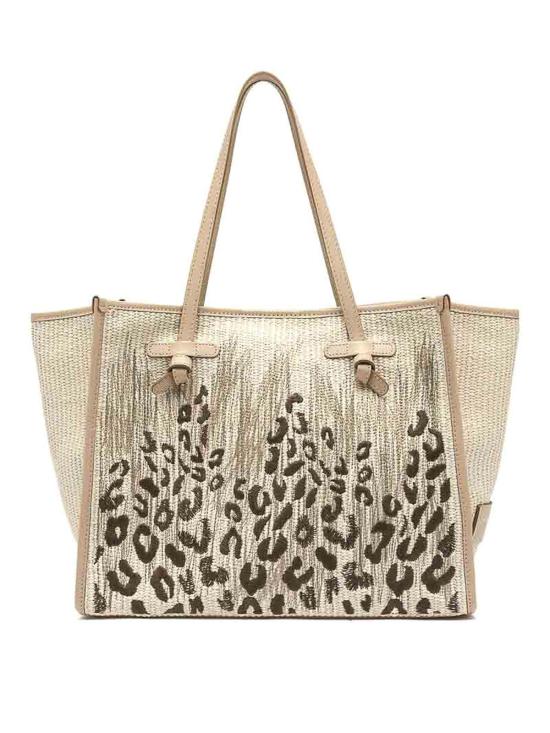 26SS 지아니 끼아리니 토트백 BS12410COMMWLDRBLSABBIA Beige