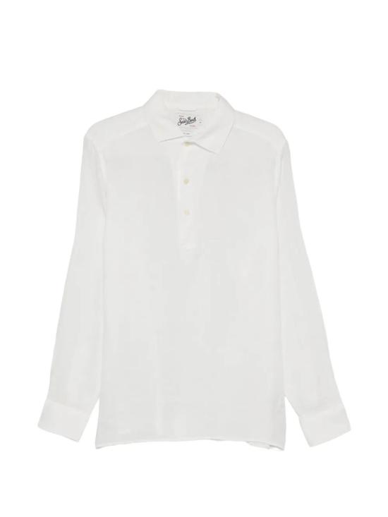 26SS 세인트바쓰 폴로 티셔츠 RPA0001 01457L LINEN 01 WHITE