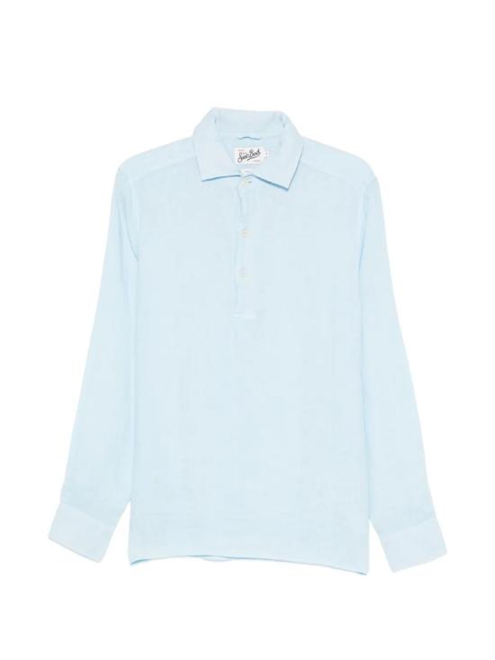 26SS 세인트바쓰 폴로 티셔츠 RPA0001 00555L LINEN 31 LIGHT BLUE
