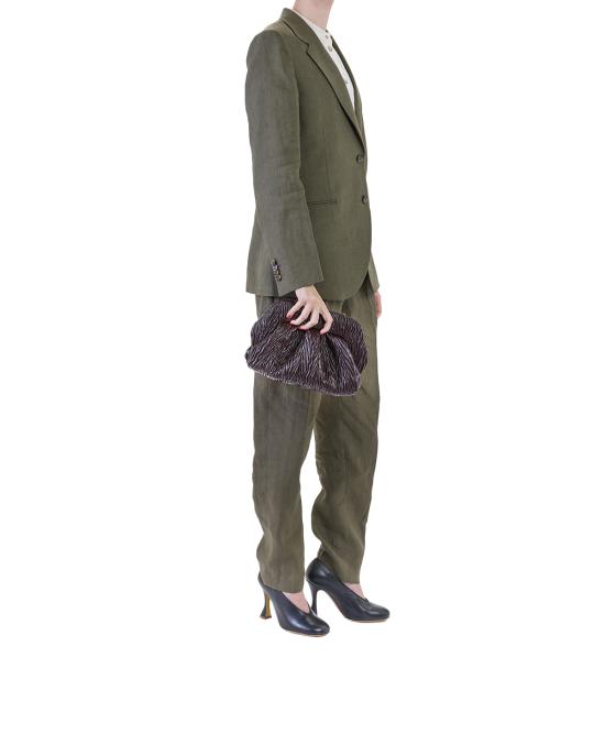 26SS 더모아레 클러치/파우치 261WTMBM0OO AA1110A MARRONE - THEMOIRE