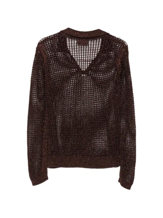 26SS 세인트바쓰 폴로 티셔츠 NAS0001 00255L LUREX 18L BROWN - MC2 SAINT BARTH